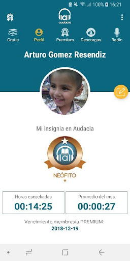 Audacia Audiolibros Screen 3