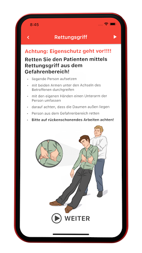 Erste Hilfe Screen 3