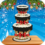 Cooking Christmas Cake Factory icon