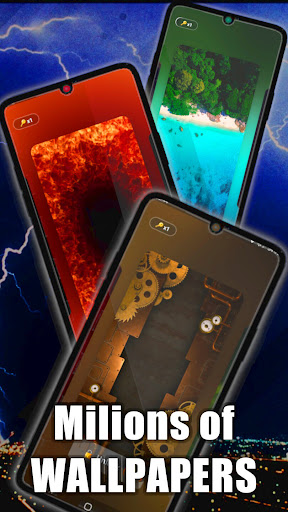 Lightning Night Live Wallpaper Screenshot 2 - AppWisp.com
