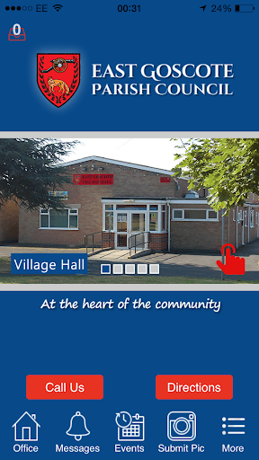 Android application East Goscote Parish Council screenshort