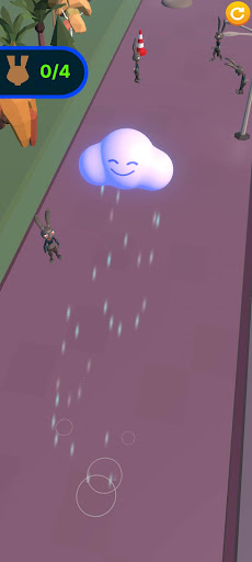 Android application Rainfall Rush screenshort