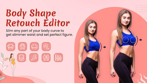Android application Body Shape Retouch Editor screenshort