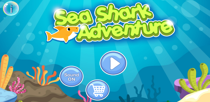 Sea Shark Adventure Game