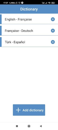 Pocket dictionary - WordBook Screen 3