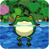 Jumping frogs icon