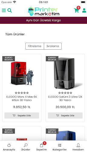 Printer Marketim Screen 2