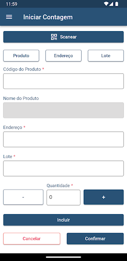 Inventário Contagem Screen 2