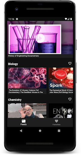 Docutimes - Documentary App Screen 3