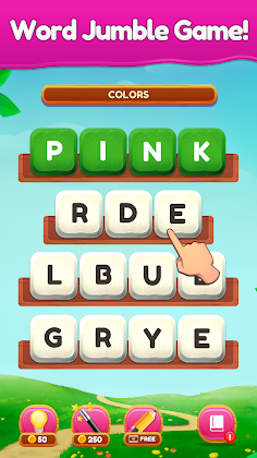 Magic Jumble Word Puzzle Game - Screenshot 1