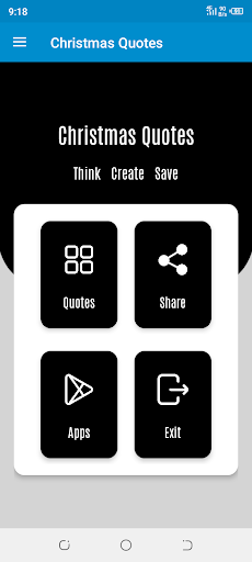 Android application Christmas Quotes App screenshort