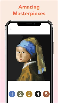 Pixel Art Book-Color By Number - Screenshot 3