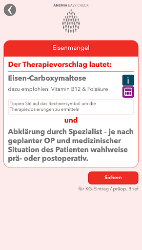 ANEMIA easy check Screen 3