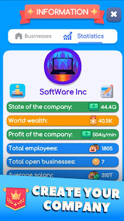 My Company Tycoon: Business 1.86 APK screenshots 1