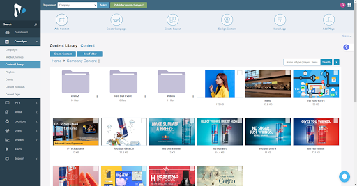Android application UCView Digital Signage Player screenshort