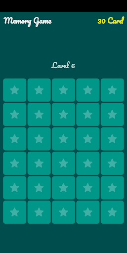 Memory Game Screen 2