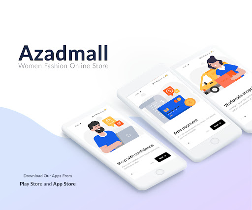 Android application Azadmall screenshort