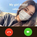 Cover Image of Download Fake girl friend video call  APK