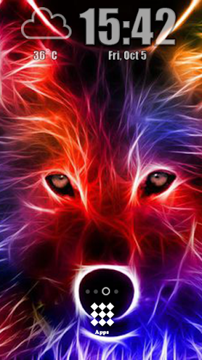 Neon Animal Wallpaper