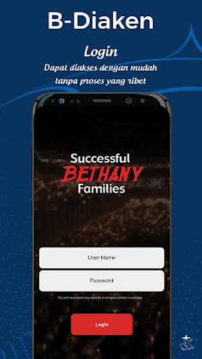 Android application B-Usher Bethany screenshort
