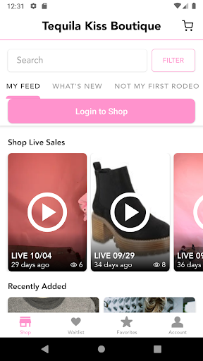Tequila Kiss Boutique Screen 2