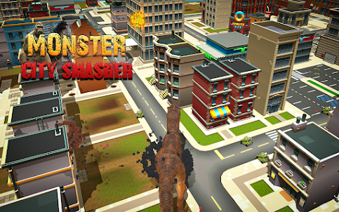 City Monsters Destruction Game