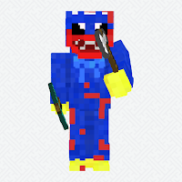 Skin Poppy Craft Huggy Wuggy for MCPE