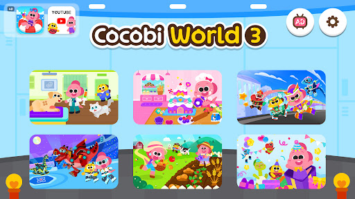 Cocobi World 3 -Kids Game Play Mod Vô Hạn Tài Nguyên