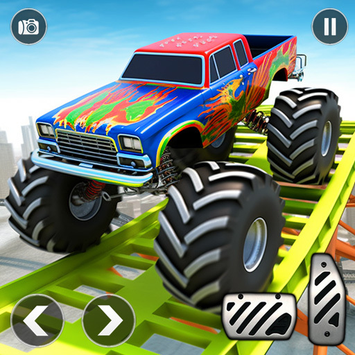 Monster Truck Race - Mega Ramp  Icon