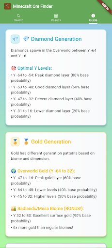 Gem,Ore  Struct Finder for MC