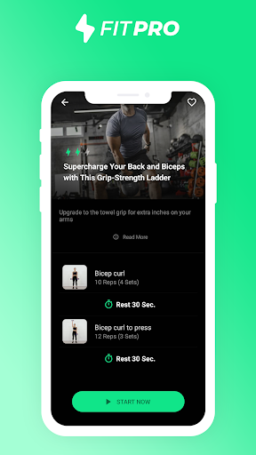 Screenshot of FitPro - Your Personal Trainer
