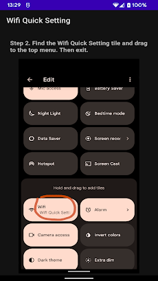 Wifi Quick Setting: Android 12のおすすめ画像2