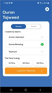 Online Quran Teacher App