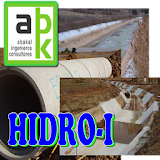 Hydraulic. Flow. Channel. Pipe icon