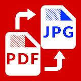 PDF to JPG Converter : Free | Offline icon