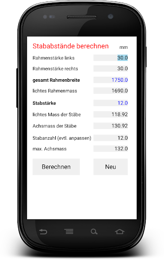 Calculate bar distance