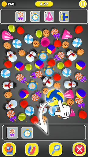 Matching Triple Goods 3D Screen 3