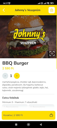 Johnnys Bistro Veszprém Screen 3
