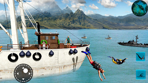 Scuba Diver Swimming Treasure Screen 2