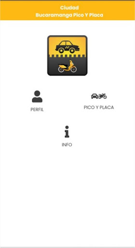 Android application Ciudad Bucaramanga PicoY Placa screenshort