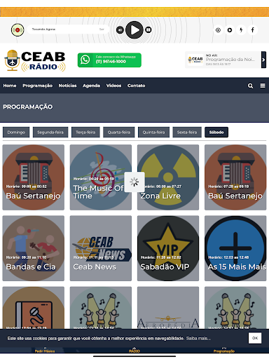 CEAB Rádio Screen 3