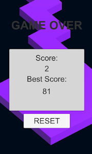 3D endless ZigZag Game