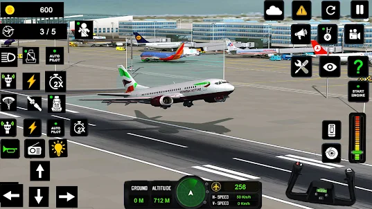 飛機 模擬器： 飛行遊戲