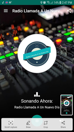 Android application Radio Llamada A Un Nuevo Día screenshort