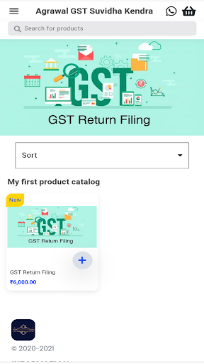 Agrawal GST Services Screen 2