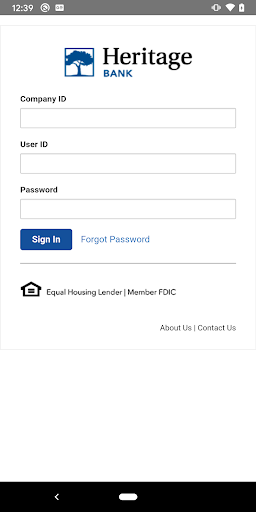 Android application HB Direct screenshort