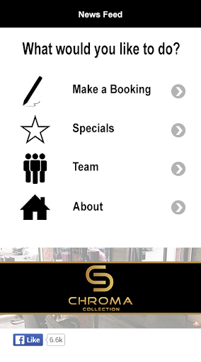 Android application Chromacollection screenshort