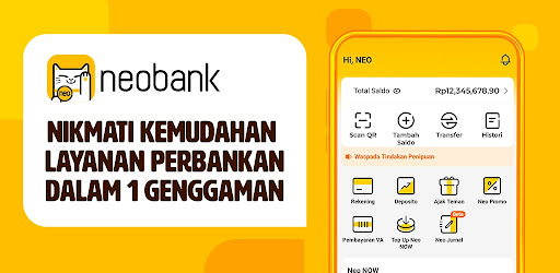 neobank: BNC digital bank, tabungan online cover
