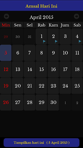 Amsal Hari Ini Screen 2