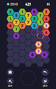UP 9 – Hexa Puzzle! Merge Numbers to get 9 6